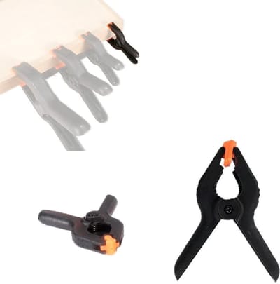 Allecto - Achtergrond Veerklem - Foto Achtergrond Clips - Zwaar Belastbaar - 8 Stuks - Metalen Gesp - 6,5 cm