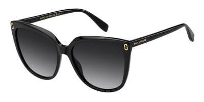 Marc Jacobs MJ 1137/S BLACK/GREY SHADED 57/16/145 Damenbrillen Zonnebrillen