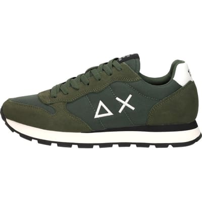Sun68 Sneaker Tom Fluo Army Groen - Maat 41 - Heren - Sneakers