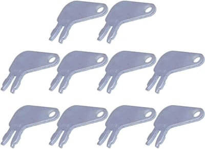 Set van 10 Stuks Accu Ontkoppel Sleutels voor Heggenscharen en Tuingereedschap Accessoires