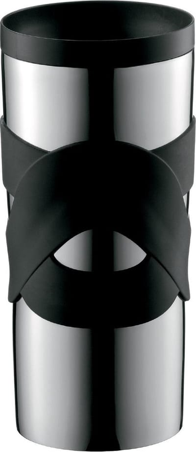 Bodum Travel Mug Thermosbeker - 0.35 l - RVS - Zwart