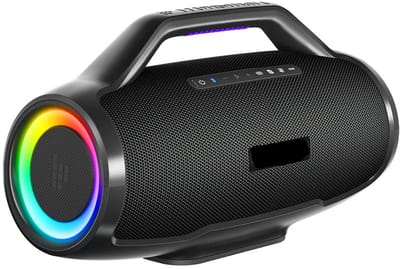 Luidspreker - Luidsprekerkabels - Bookshelf Speaker - Speakers voor PC - APP-Besturing - Zwart - BT 5.0 - 130W - 3-weg Geluidssysteem