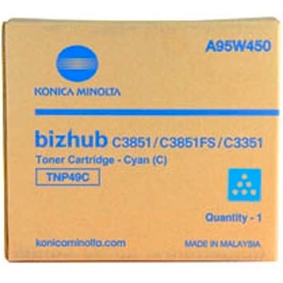 Konica Minolta TNP-49C (A95W450) toner cartridge cyaan (origineel)