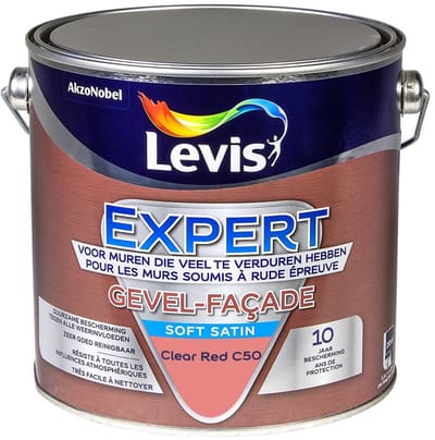 Levis - Expert Gevel Mix - Clear Red C50 - Mengverf - 2,5 L