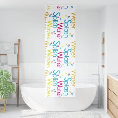 vidaXL - Doucherolgordijn - met - cassette - 70x240 - cm - stofbreedte - 66 - cm