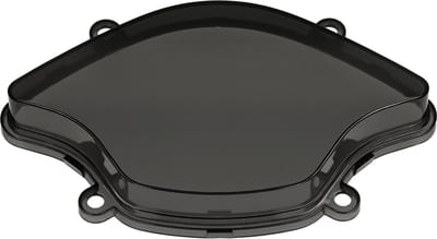 Mezoly tellerglas donker smoke voor Vespa Primavera, Sprint (Euro 2)