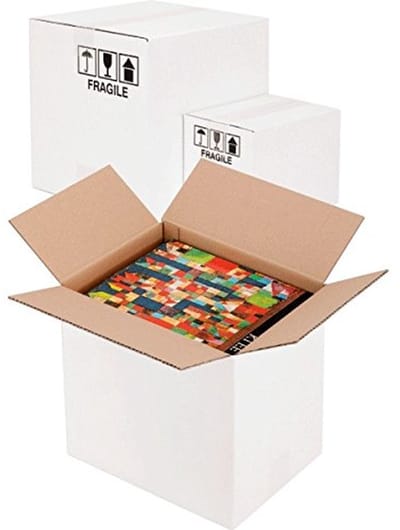 Verhuisdozen en Opslagdozen van Sterk Bruin Karton (20 Stuks, 33x25x30 cm)