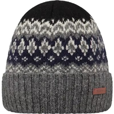 Barts Gregorys Beanie - Heren Mutsen - Dark Heather