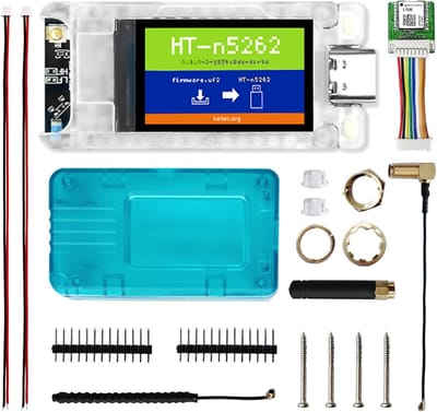 Ontwikkelbord Kit - Mesh Node - Draadloze Communicatie - LoRa SX1262 Chip - 1.14 inch Scherm - Zwart