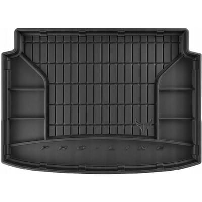 FROGUM PROLINE – Rubber kofferbakmat met organizer – Hyundai Bayon vanaf 2021 – TPE, geurloos – vaste vloer