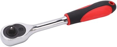 Dailygoody - Rateldopsleutel - Mini - Automatische Strakkere Sleutel - 1/4 inch - Draagbare Ratel - Geschikt voor Moeren - Compact formaat