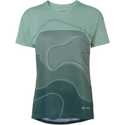 VAUDE Moab T-Shirt VI, Fietsshirt, Dames Fiets-Sport T-shirtReguliere pasvorm