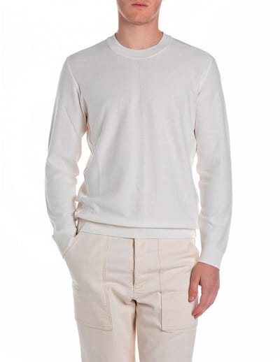 Replay Uk4717.000.g21280g Trui Wit M Man