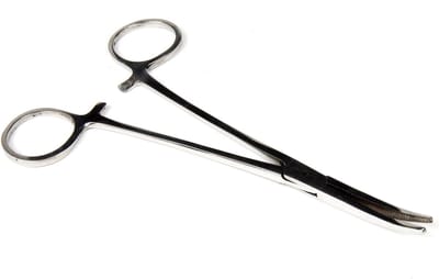 X2 Kromme Onthaaktang - 15cm - Vistang - Arterietang - Hakensteker