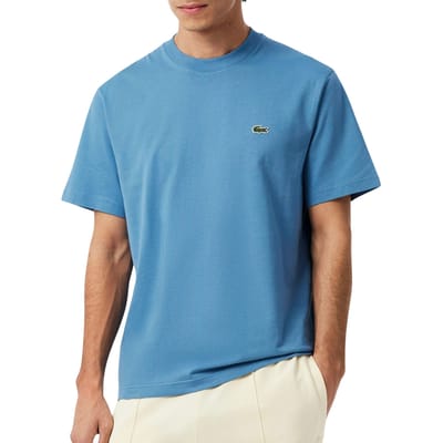 Lacoste T-Shirt Blauw - Maat XXL - Heren - Casual T-shirts