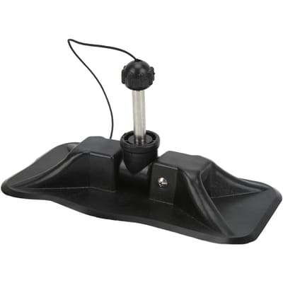 Support de crochet de verrouillage pour pagaies marines en plastique universel pour bateau, kayak, canoë black