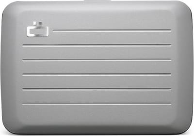 Ogon Designs Stockholm V2.0 Aluminium Creditcardhouder - RFID - Mat - Steen Grijs