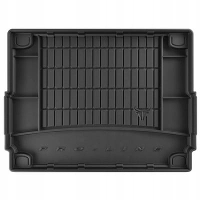 FROGUM Kofferbakmat - Rubber - Geschikt voor PEUGEOT 3008 I (2009-2016) - Lage laadvloer - Organizer functie - Zwart