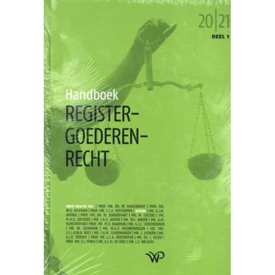 Handboek Registergoederenrecht 2020-2021 (Set)