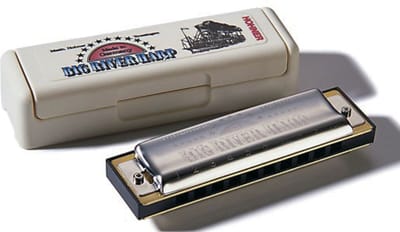 Hohner Mondharmonica MS-Series Big River Harp - toonsoort A