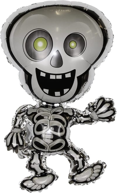 Halloween Decoratie Helium Ballonnen Halloween Versiering Halloween Ballon Feest Versiering Skellet Ballon – 1 Stuk