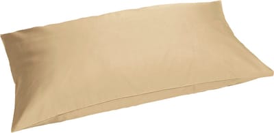 Yumeko kussensloop katoensatijn honey 40x80 - Bio, eco & fairtrade - 1 stuk