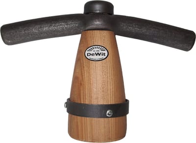De Wit Tegelklopper Hout