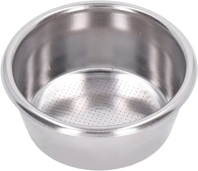 Dailygoods- Koffiefiltermand Roestvrij staal - Herbruikbare Portafiltermand - Eenvoudig schoon te maken - Poreus ontwerp - Voedingskwaliteit - Duurzaam en corrosiebestendig - Filterhouder