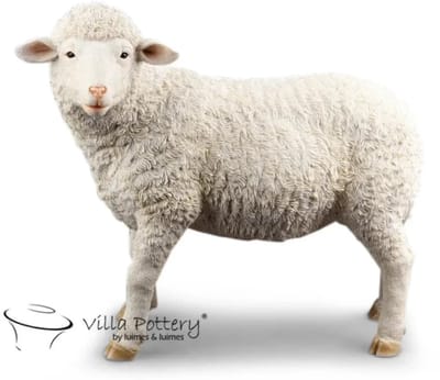 Schaap staand 46x24x39