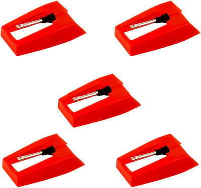 Vervangnaald voor Platenspeler - 5 Stuks Duurzame Naalden voor Vinyl Platen en Audio Kwaliteit
