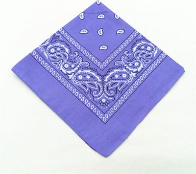 Go Go Gadget - 100% Katoen - Bandana - Boerenzakdoek - 55x55cm - Licht Paars - Lila
