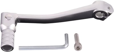 Dailygoody - Versnellingspook - Vouwen - Zilver - Geschikt voor 50cc 70cc 90cc 110cc 125cc - Hoogwaardig Aluminium - Dirt Bike