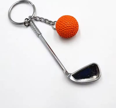 Mini Golf Club Sleutelhanger - Leuke Sport Sleutelhanger, Accessoire voor Golf Fans