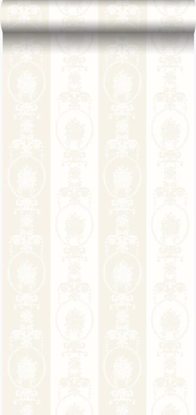 Origin Wallcoverings behang ornamenten zilver en wit - 53 cm x 10.05 m - 346829