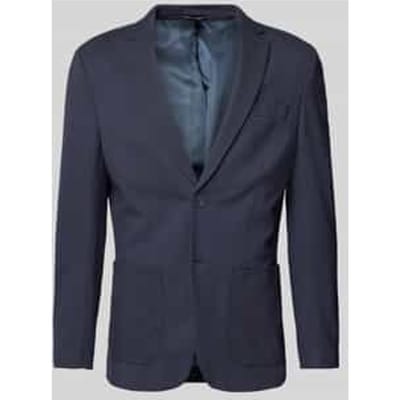 Slim fit colbert met reverskraag, model 'DELON'