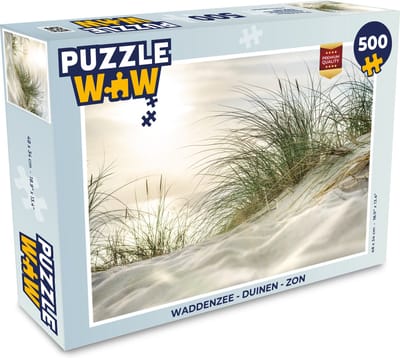 Puzzel Waddenzee - Duinen - Zon - Legpuzzel - Puzzel 500 stukjes