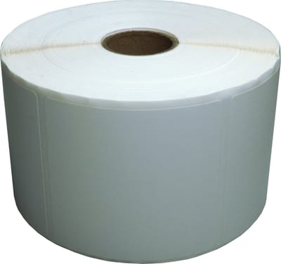 DULA Compatible Zebra Labels 58x60mm - 1000 etiketten per rol - kern 25mm - Wit - Verwijderbaar - 1 rol
