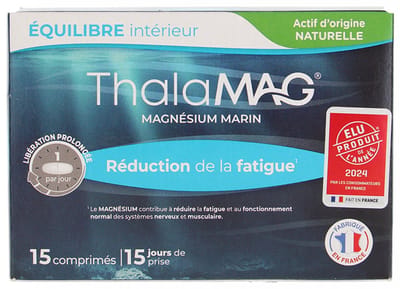 Laboratoires IPRAD Thalamag Marine Magnesium Interieur Balans 15 Tabletten