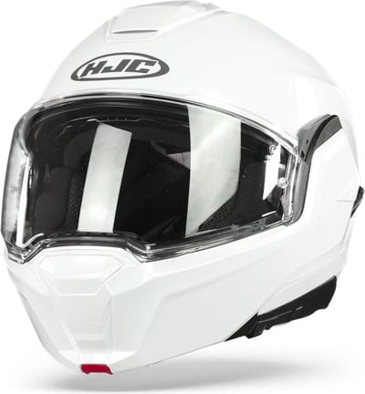 HJC I100 Donker Wit Systeemhelm L