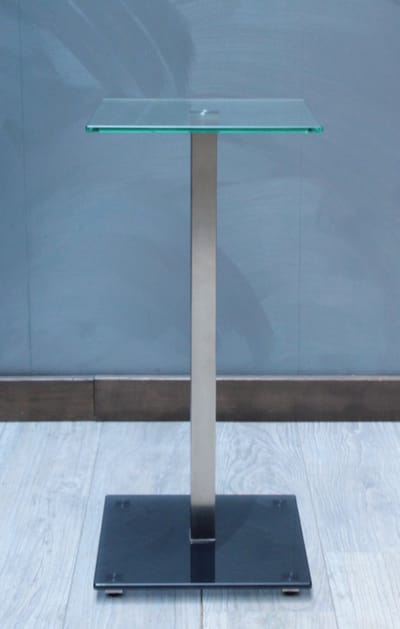 SPLENDOR Bijzettafel Glas/RVS