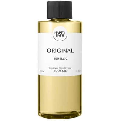 [Happy Bath] Collection d'huiles corporelles originales VEGAN 250 ml (Originale, Poudre pour bébé) Original 250ml beige