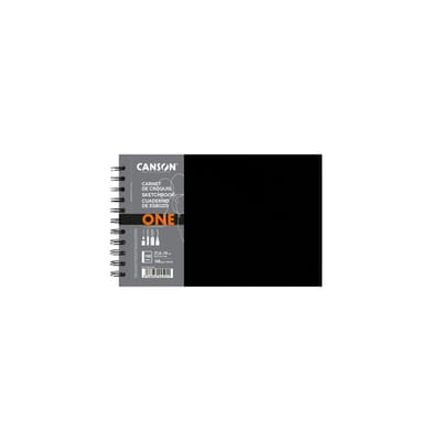 Schetsboek canson art book one 100gr 216x140mm wit | 6 stuks