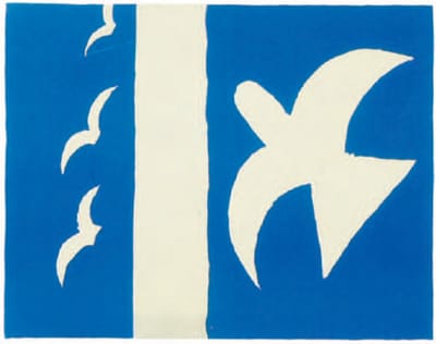 Georges Braque - Vogels - Kunstposter - 60x80 cm