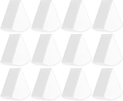 Makeup Spons Set voor Foundation en Poeder - 12 Stuks Triangulaire Applicators voor Perfecte Blending en Schoonmaak van Cosmetica