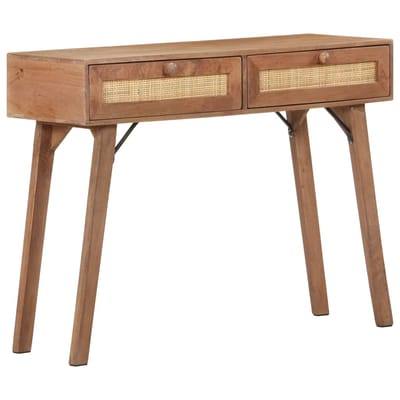 vidaXL - Wandtafel - 100x35x76 - cm - massief - mangohout