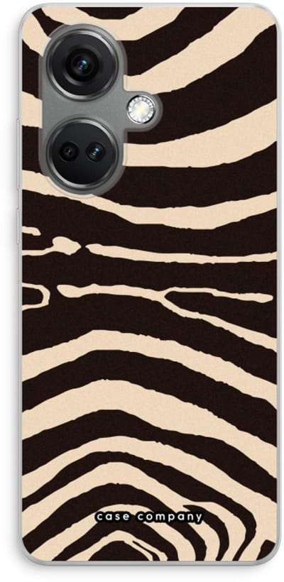 Case Company® - Hoesje geschikt voor OnePlus Nord CE 3 hoesje - Arizona Zebra - Soft Cover Telefoonhoesje - Bescherming aan alle Kanten en Schermrand
