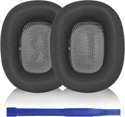 Comfortabele Vervangende Oorkussens voor Over-Ear Hoofdtelefoons, Geschikt voor AirPods Max 2, Van Ademend Mesh en Geheugenfoam (Zwart)