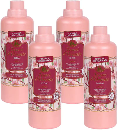 Tesori d'Oriente Ikigai Therapy geconcentreerde spoelvloeistof 4x760 ml