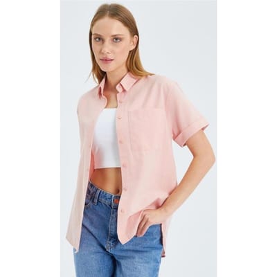 Korte Mouw Shirt met Zakken