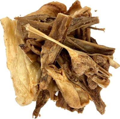 Petsnack Lamskophuid Kauwsnack - 100% Lam - 1 kg, Gezonde Hondensnack, Tandenverzorging